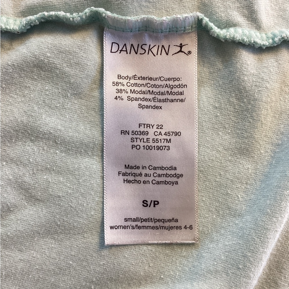 Danskin Light Green Yoga Tank Top Sz S - Picture 4 of 9